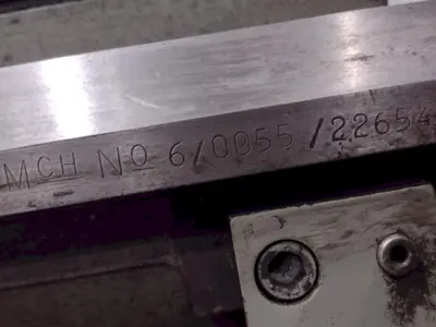 15" X 50" CLAUSING MODEL #15 COLCHESTER ENGINE LATHE: YOBRO #23986
