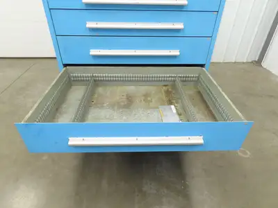 Nu-Era Modular Tool Storage Cabinet 8 Drawer 45x28x61" Stanley Vidmar Lista