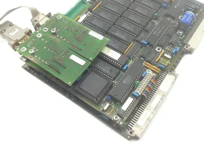 E-CPU-186B/12 MHZ | Keba Engel E-CPU-186B D1633C-1 with D1711B E-HSI-M, E-HSI-RS232 D1714 - Used