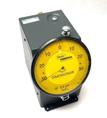 USED MAHR DIMENSIONAIR 4000:1 METRIC MECHANICAL AIR AMPLIFIER