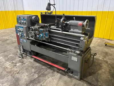 14" X 40" JIMT 360X1000 GAP BED GEARED HEAD ENGINE LATHE 1.5" HOLE: YOBRO #24325