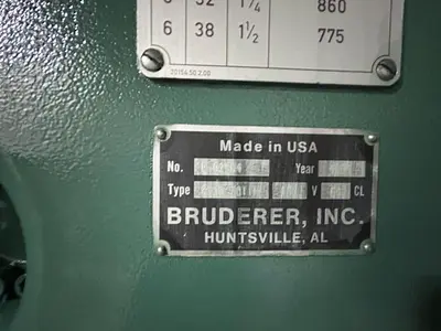 USED 1996 BRUDERER BSTA 30II HL