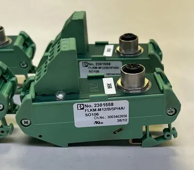 USED PHOENIX CONTACT FLKM-M12/B/5P/4A/SO106