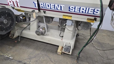 3.5" PTI Extruder, Model 3500 30:1 L/D Ratio Air Cooled Barrel