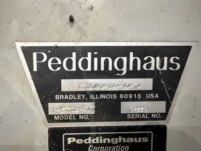 PEDDINGHAUS MODEL #F-1170B-30R CNC HYDRAULIC PUNCH: YOBRO #24168