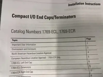 NEW 2010 ALLEN-BRADLEY 1769-ECL