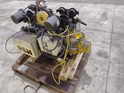 3 TON DETROIT CABLE HOIST: STOCK #22136