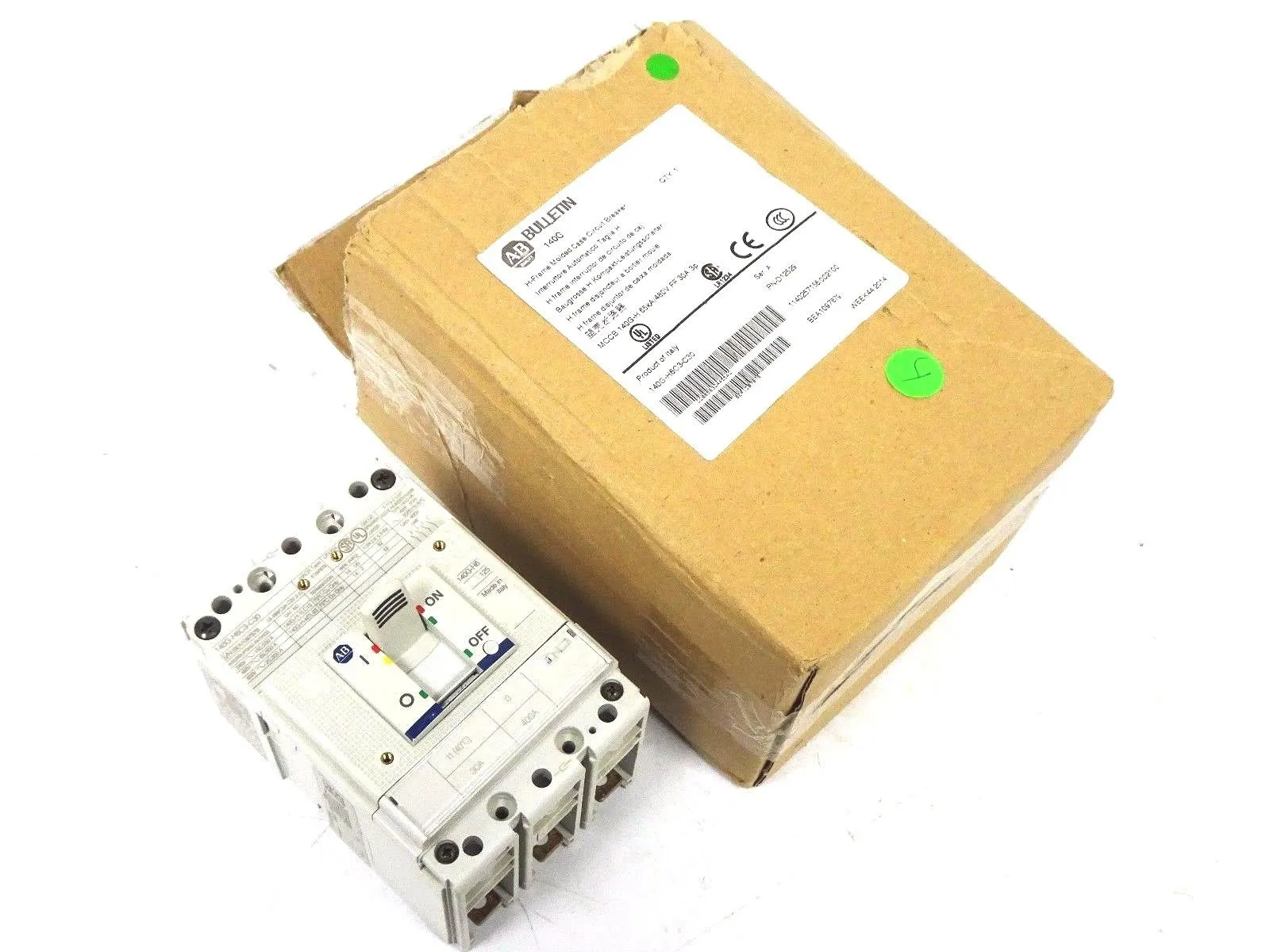 NEW ALLEN BRADLEY 140G-H6C3-C30 CIRCUIT BREAKER