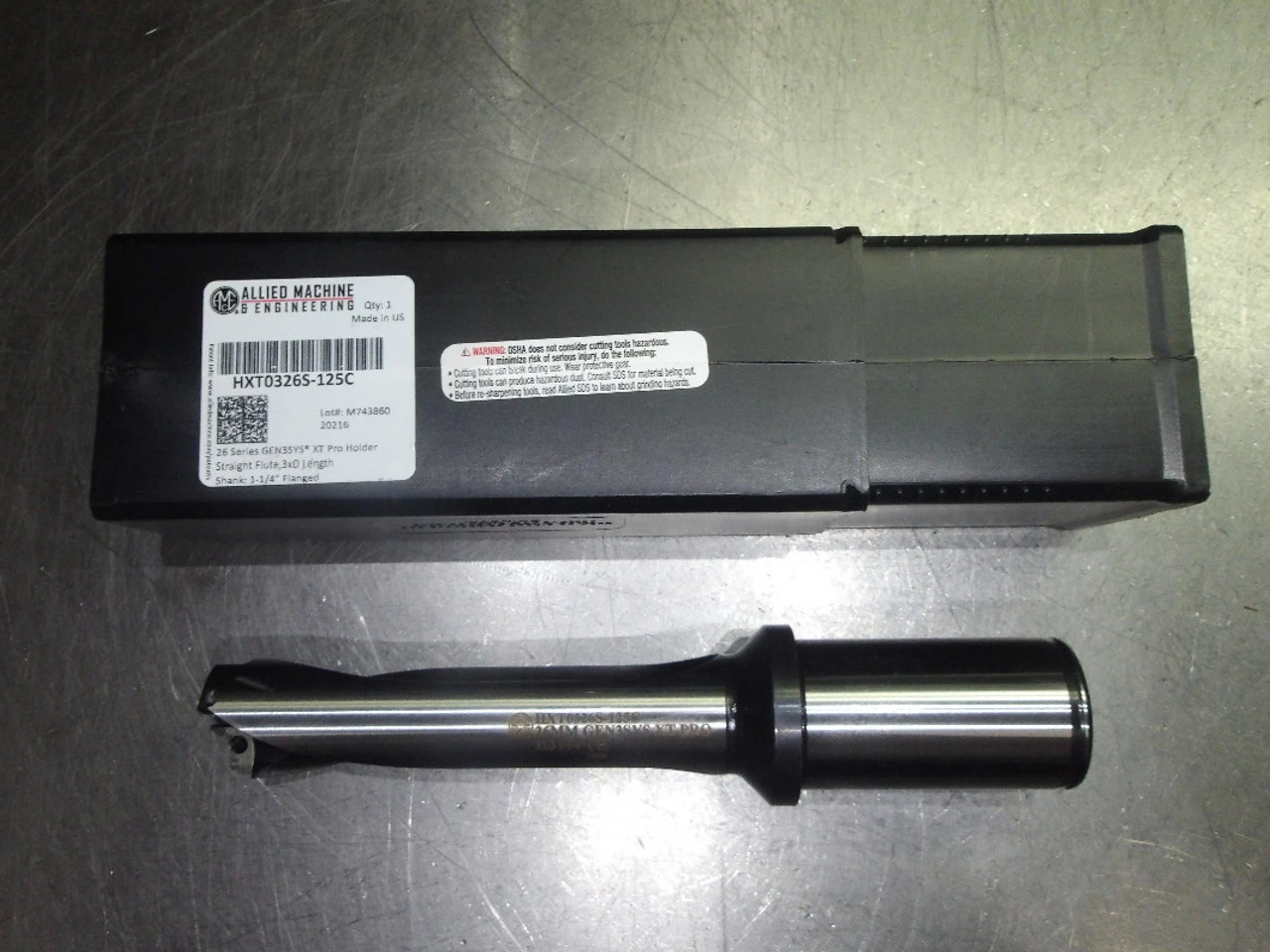 AMEC GEN3SYS 26 XT 26mm Coolant Thru Indexable Drill HTX0326S-125C (LOC1743A)