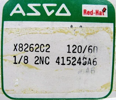 NEW ASCO X8262C2 REBUILD KIT 120/60 1/8 2NC 41524SA6