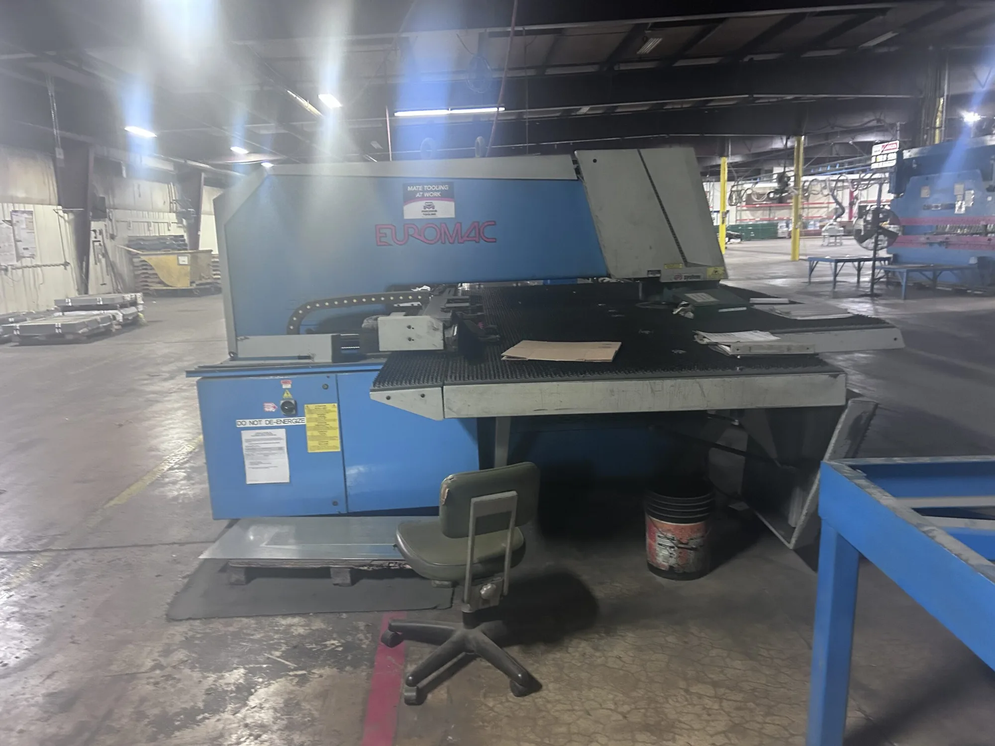 EUROMAC MTX INDEX 33 Ton CNC Turret Punch Press – High-Precision Sheet