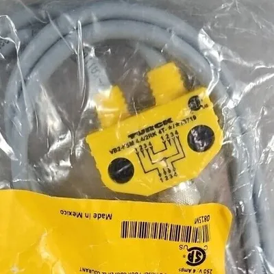 Turck VB2-FSM 4.4/2RK 4T-0.5/0.5/S719 Wire Split. Loc5E-17