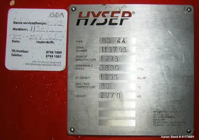 USED HYSEP MD44