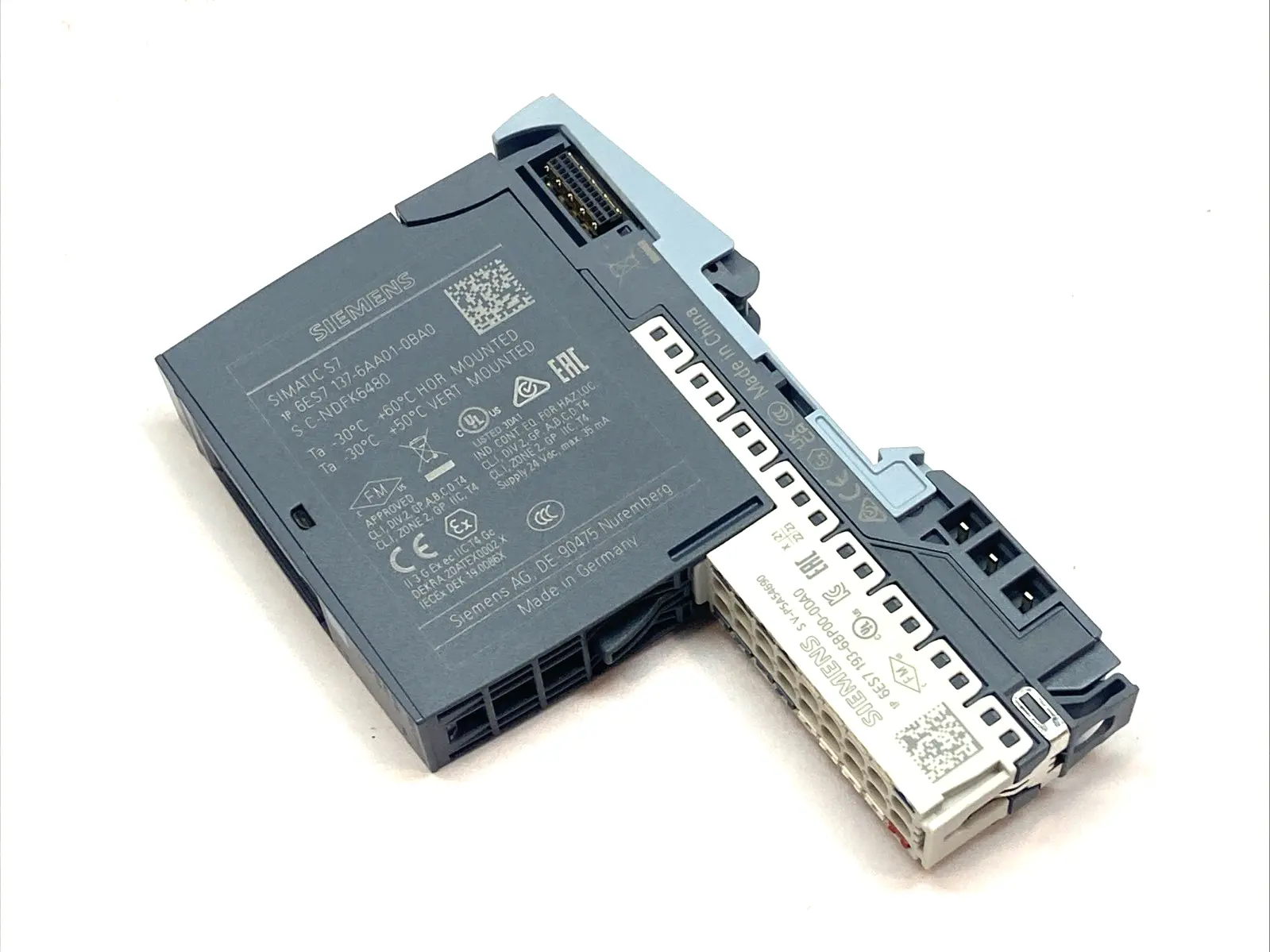 Used Siemens Simatic S7 Comm. Module w/ Base Unit PLC Processors Michigan US | Maverick Industrial Sales #1389173