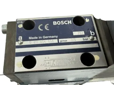 BOSCH 0811404606 CONTROL VALVE W/ 0811004103 & 0811404708 VALVES REFURBISHED