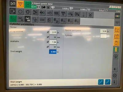 2012 ARBURG 630S-2500-800 Injection Molding Horizontal/Vertical | Machinery Network (9)