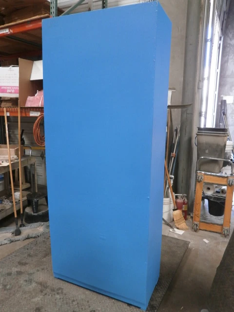 Used Unbranded/Generic 6 shelf-4 removable shelves   Custom blue Design S Cabinets Arizona US | ASSET CONVERSION SPECIALISTS, INC. #319927