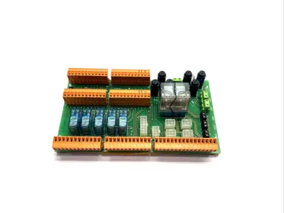 U704 | Cinpres Gas Injection  Relay & Connector Board PCB, Issue 1.1, Finder Relays - Used