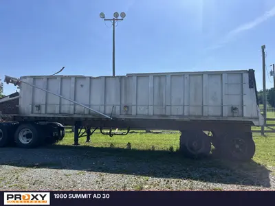 Used 1980 SUMMIT AD 30 Dump Trailers North Carolina US | Proxy Equipment #1388832