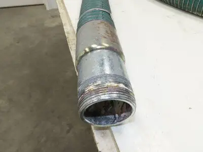 Novaflex Uni-Chem PG Flexible Chemical Transfer Hose 316 Stainless 2" NPT x 12'L