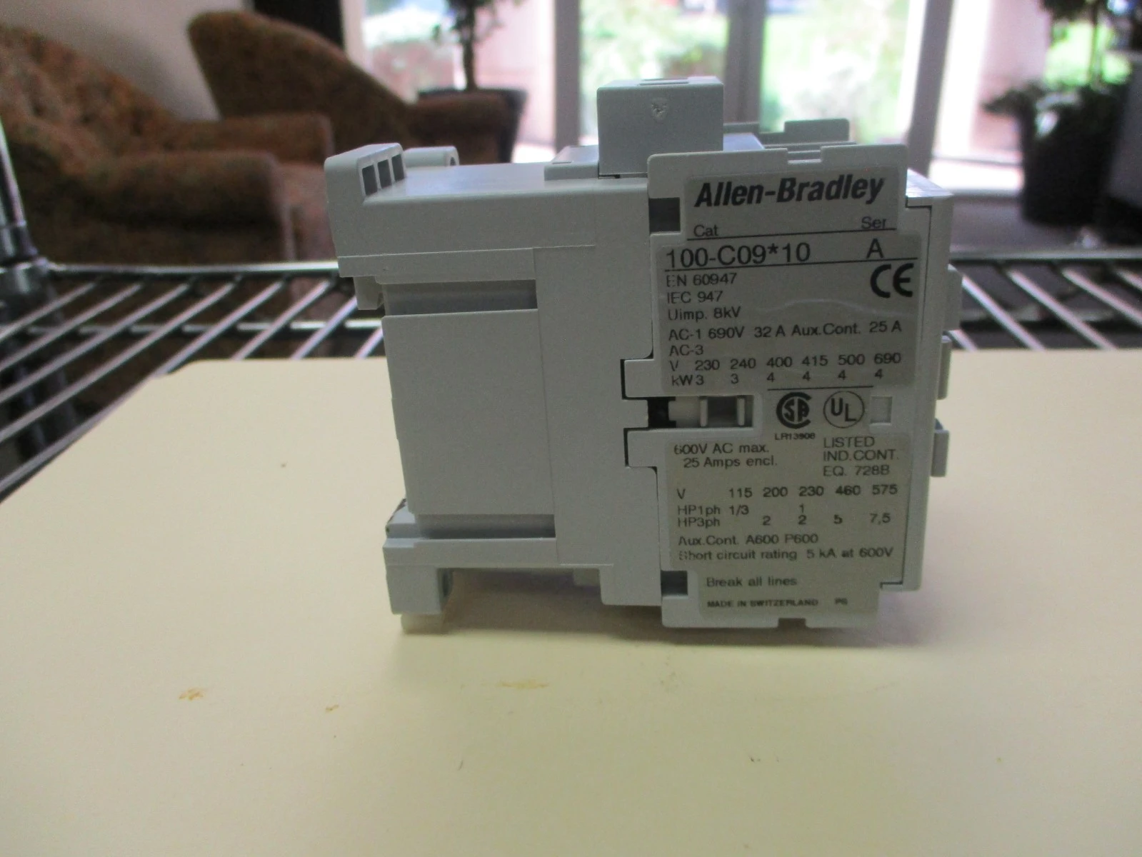 USED Allen-Bradley 100-C09*10 Ser A