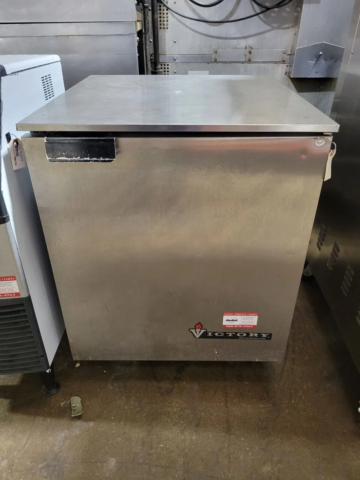 Used Victory Undercounter 1 Door Refrigerator