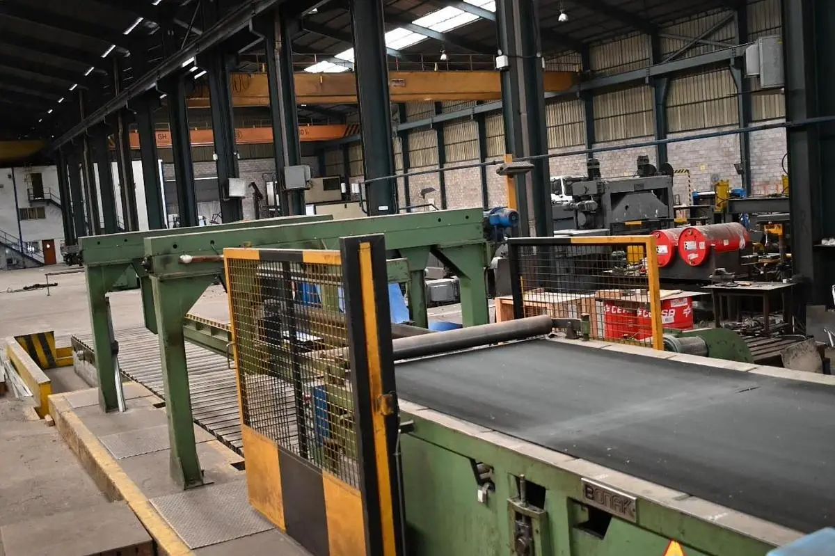 61” x .118” x 55,000 lb Bonak Cut-To-Length Line