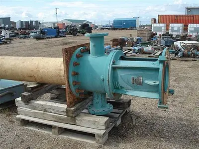 USED LAYNE BOWLER PUMP CO. 11 STAGE VERTI-LINE VERTICAL CAN TURBINE PUMP