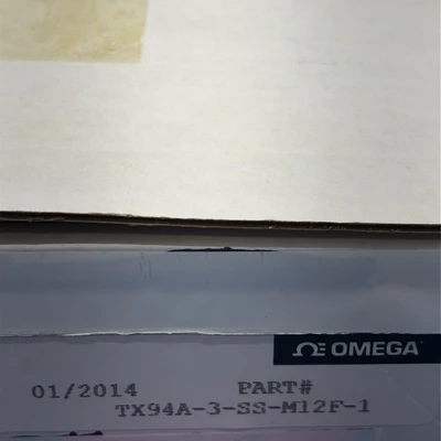 New | in-Stock OMEGA ENGINEERING TX94A-3-SS-M12F-1 Miscellaneous Equipment (Electrical & Power) Indiana US | J&J Industrial Supply #1228088