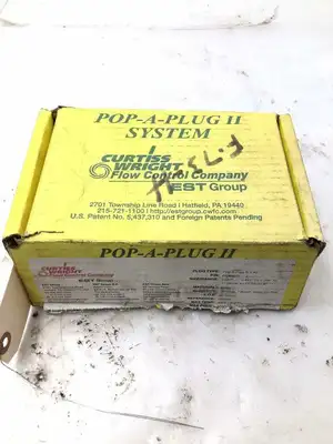Curtiss-Wright Pop-A-Plug P2-680-B Brass Heat Exchanger Tube Plug -NIB of 10