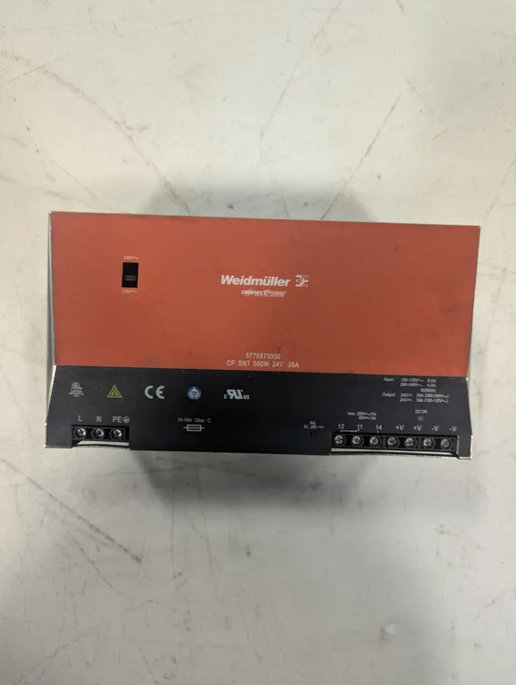 Used WEIDMULLER 8778870000 Power Supplies Michigan US | iGAM Industrial Marketplace #45576