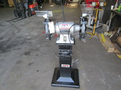 Used JET JBG-10B Pedestal Type Grinders (Double End) New Jersey US | National Machinery Exchange #1498738