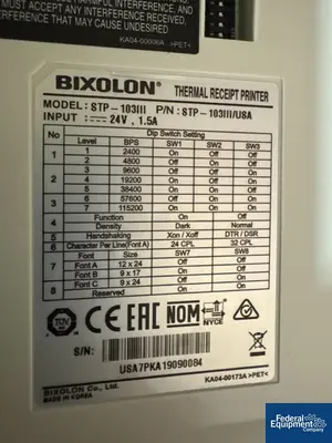 Used Unknown Bixolon STP-103II Thermal Receipt Printers, Lot of 14 Processing (misc) Ohio US | Federal Equipment Company #1557996