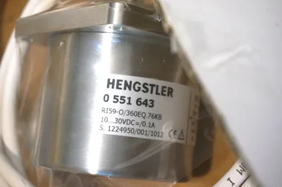 NEW HENGSTLER RI59-O/360EQ.76KB ENCODER G0551643 RI59O360EQ76KB
