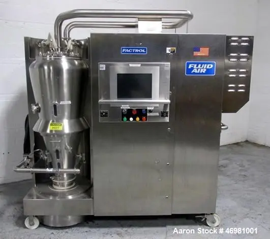 Used FLUID AIR 0020 Fluid Bed Dryers Illinois US | Aaron Equipment #84882