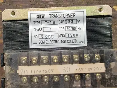 USED GOMI ELECTRIC T-1B