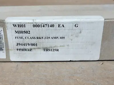 New | in-Stock 2012 FERRAZ SHAWMUT TRS125R Misc Electrical & Power Parts British Columbia CA | Lenmark #1438935
