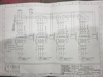 Variable Speed Drive Control Panel - Allen Bradley 1336 Plus II - 600V - Rotary Valve System - NEMA 12