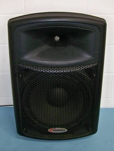 Harbinger APS15 1x15" 200W Active Powered 2-Way PA Speaker / Loudspeaker with Built-In Graphic Equalizer / EQ