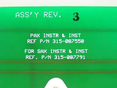 Pyrotronics 580-187557-1 Interface Board Circuit Controller Pax Pax-3