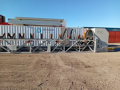 Conveyor System Assembly w/25 HP, 575 Volts Electric Motor