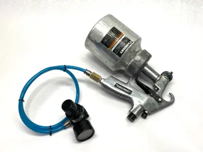 USED HUSKY SIPHON FEED SPRAY GUN 45PSI MAX