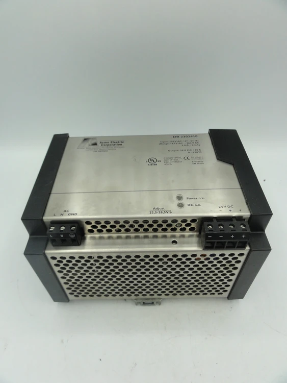 Used ACME ELECTRIC CORP. DR 2302410 Power Supplies Connecticut US | BG Industrial Surplus #472343