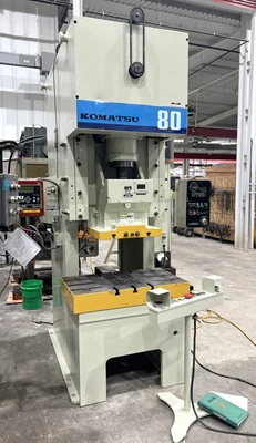 USED 1987 KOMATSU PRESSES KOMATSU OBS80-3 PRESS