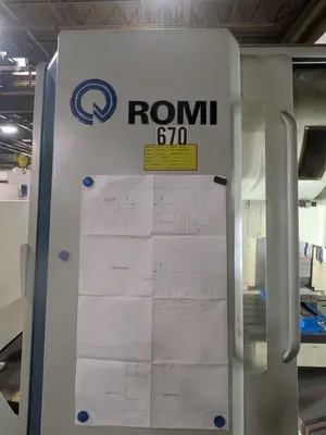 2018 ROMI D-1250 Vertical Machining Centers | Toolquip, Inc. (2)