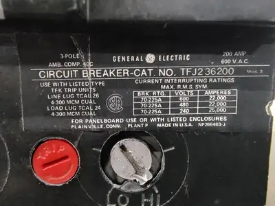 USED GENERAL ELECTRIC TFJ236200