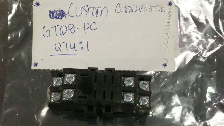Used Custom Connector GT08-PC Relays & Switches Arizona US | ASSET CONVERSION SPECIALISTS, INC. #320057