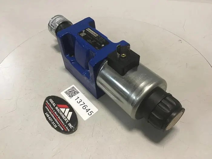Used KRAUSS MAFFEI H5-4WE 10 Y50/EG24K4QMAG24/M-KM Valves/Fittings Michigan US | Ideal Machinery #939677