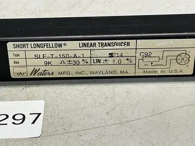 USED WATERS MFG SLF-T-150-A-1