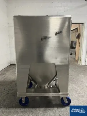 USED TOTE Systems 48" x 42" x 10"  Tote Systems Stainless Steel Transfer Bins